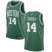 Mens Nike Boston Celtics #14 Bob Cousy Green NBA Swingman Icon Edition Jersey