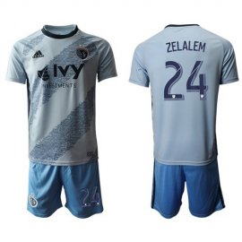 Sporting Kansas City #24 Zelalem Home Soccer Club Jersey