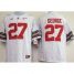 Ohio State Buckeyes #27 Eddie George White Stitched NCAA Jersey