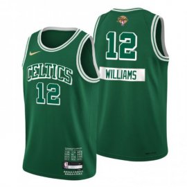 Boston Boston Celtics #12 Grant Williams Nike Green Youth 2022 NBA Finals Swingman City Edition Jersey Youth