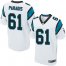 Nike Carolina Panthers #61 Matt Paradis White Mens Stitched NFL Elite Jersey