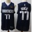 Mavericks #77 Luka Doncic Navy Basketball Swingman Statement Edition 2019/2020 Jersey
