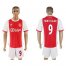 Ajax #9 Huntelaar Home Soccer Club Jersey