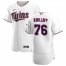 Minnesota Twins #76 Alex Kirilloff Mens Nike White Home 2020 Authentic Player MLB Jersey