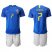 Brazil #7 D.Costa Blue Soccer Country Jersey