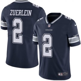 Nike Dallas Cowboys #2 Greg Zuerlein Navy Blue Team Color Mens Stitched NFL Vapor Untouchable Limited Jersey