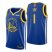 Nike Golden State Warriors #1 Damion Lee Royal Womens 2022 NBA Finals Icon Edition 75th Anniversary Diamond Swingman Jersey Womens