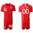 Chile Personalized Home Soccer Country Jersey