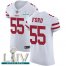 Nike San Francisco 49ers #55 Dee Ford White Super Bowl LIV 2020 Mens Stitched NFL Vapor Untouchable Elite Jersey