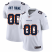Denver Broncos Custom White Mens Nike Team Logo Dual Overlap Limited NFL Jersey