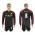 Manchester City #8 Nasri Away Long Sleeves Soccer Club Jersey