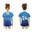 Womens Arsenal #24 Bellerin Away Soccer Club Jersey