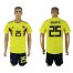 Colombia #25 Balanta Home Soccer Country Jersey