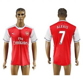 Arsenal #7 Alexis Home Soccer Club Jersey