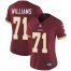 Nike Washington Football Team #71 Trent Williams Burgundy Red Team Color Womens Stitched NFL Vapor Untouchable Limited Jersey