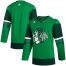 Chicago Blackhawks Blank Mens Adidas 2020 St. Patricks Day Stitched NHL Jersey Green.jpg