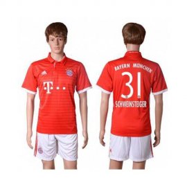 Bayern Munchen #31 Schweinsteiger Home Soccer Club Jersey