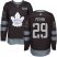 Adidas Toronto Maple Leafs #29 Felix Potvin Black 1917-2017 100th Anniversary Stitched NHL Jersey