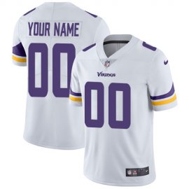 Nike Minnesota Vikings Customized White Stitched Vapor Untouchable Limited Mens NFL Jersey
