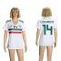 Womens Mexico #14 Chicharito Away Soccer Country Jersey