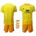 Lyon Blank Yellow Goalkeeper Kid Soccer Club Jersey