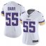 Nike Minnesota Vikings #55 Anthony Barr White Womens Stitched NFL Vapor Untouchable Limited Jersey