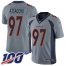Nike Denver Broncos #97 Jeremiah Attaochu Gray Youth Stitched NFL Limited Inverted Legend 100th Season Jersey