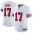 Nike San Francisco 49ers #17 Jalen Hurd White Rush Mens Stitched NFL Vapor Untouchable Limited Jersey