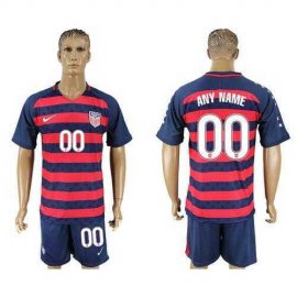 USA Personalized Away Soccer Country Jersey