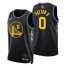 Golden State Golden State Warriors #0 Gary Payton II Mens Nike Black Swingman 2022 NBA Finals City Edition Jersey Mens