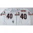 Mitchell&Ness Chicago Bears #40 Gale Sayers White Small No. Throwback Stitched NFL Jersey