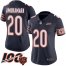 Nike Chicago Bears #20 Prince Amukamara Navy Blue Team Color Womens Stitched NFL 100th Season Vapor Limited Jersey