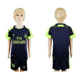 Arsenal Blank Sec Away Kid Soccer Club Jersey