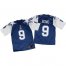 Nike Dallas Cowboys #9 Tony Romo Navy Blue/White Throwback Mens Stitched NFL Elite Jersey