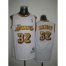 Los Angeles Lekers 32 Johnson white jerseys Cheap