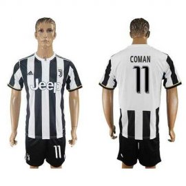 Juventus #11 Coman Home Soccer Club Jersey