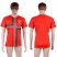 Portugal Blank Home Soccer Country Jersey