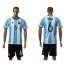 Argentina #6 Biglia Home Soccer Country Jersey