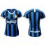 Womens Inter Milan Blank Home Soccer Club Jersey