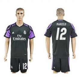 Real Madrid #12 Marcelo Sec Away Soccer Club Jersey