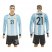 Argentina #21 Pastore Home Long Sleeves Soccer Country Jersey