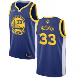 Nike Golden State Warriors #33 James Wiseman Youth 2022 NBA Finals Swingman Icon Edition Jersey Youth