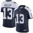 Nike Dallas Cowboys #13 Michael Gallup Navy Blue Thanksgiving Mens Stitched NFL Vapor Untouchable Limited Throwback Jersey