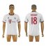 Bayern Munchen #18 Bernat White Soccer Club Jersey