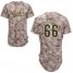 Cincinnati Reds #66 Yasiel Puig Camo Cool Base Stitched Youth MLB Jersey