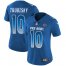 Nike Chicago Bears #10 Mitchell Trubisky Royal Womens Stitched NFL Limited NFC 2019 Pro Bowl Jersey