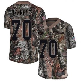 Nike New York Jets #70 Kelechi Osemele Camo Mens Stitched NFL Limited Rush Realtree Jersey