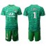 Lyon #1 Lopes Green Goalkeeper Soccer Club Jersey