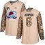 Adidas Colorado Avalanche #6 Erik Johnson Camo Youth 2022 Stanley Cup Final Patch Authentic Veterans Day Stitched NHL Jersey Youth