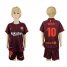 Barcelona #10 Messi Sec Away Kid Soccer Club Jersey